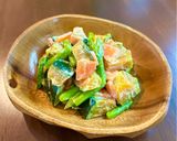 簡単！緑黄色野菜☆サラダ作り方5写真