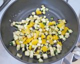 タコとツナの冷製ラタトゥイユパスタ作り方4写真