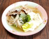 今夜の夕飯♪豚肉と野菜のだし酒蒸し作り方5写真
