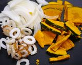 簡単！痛風対策☆ひじきとかぼちゃのお味噌汁作り方3写真