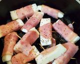 簡単！はんぺんのベーコン巻き作り方3写真