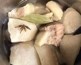 お箸で崩れるとろとろ豚の焼かない角煮作り方5写真