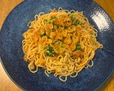 香ばし海老オイルとすだちのあえ麺作り方6写真