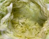 キャベツ丸ごと挽肉煮込み作り方1写真