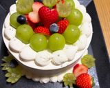 旬💕シャインマスカットのデコレーションケーキ🎂作り方8写真