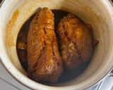 正月に⭐︎ 煮豚　焼き豚　チャーシュー作り方6写真