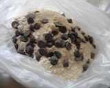 味噌チョコチップクッキー作り方1写真