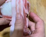 ゆかりのイブクロ　肉巻きおにぎり作り方3写真