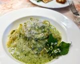 花わさびのクリームパスタ作り方19写真
