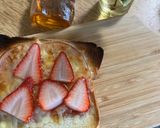 いちごとチーズのトースト🍓🧀作り方6写真