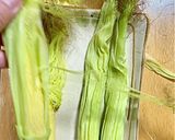 皮ごと焼くだけ！ベビーコーンの塩バター焼作り方4写真
