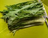 水菜の海鮮生春巻き作り方1写真