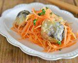 サバ缶と人参のだし醤油漬け作り方5写真