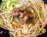 さば味噌缶和風パスタ作り方4写真
