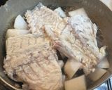 黄金比の煮汁で作る鯛あらと大根の煮付け作り方4写真