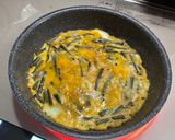 わらびの玉子とじ　わらびの玉子丼作り方8写真