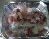 エリンギでかさまし！厚切りロースの魯肉飯作り方4写真