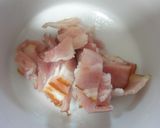 *山芋とベーコンのバター醤油炒め*作り方2写真