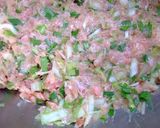 エシャレットの入ったつくね作り方11写真
