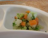 離乳食☆冷凍ｍｉｘ野菜作り方9写真