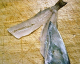 シロギスの糸造りの梅昆布和え作り方11写真
