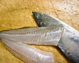 シロギスの糸造りの梅昆布和え作り方9写真