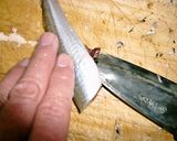 シロギスの糸造りの梅昆布和え作り方5写真
