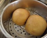 離乳食☆リンゴちゃん作り方2写真