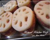 絶対美味しい!!れんこんの挟み照り焼き♪作り方6写真