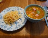 スープスパにもOKの食べるスープやん♡作り方5写真