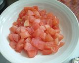 ☆カフェ風☆　牛肉のトマト煮込丼作り方3写真