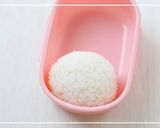 簡単にキャラ弁！ミッフィーちゃん♪作り方1写真