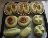 ＨＢで青汁コロッケパン・ハンバーグパン♪作り方23写真
