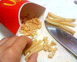 カリカリ☆マクドのポテトのチーズ焼き作り方1写真