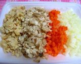 肉なし★ヘルシーミートソース風パスタ作り方1写真