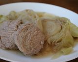 ロールキャベツ風肉団子作り方6写真