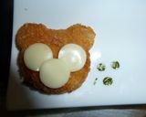 ハムカツ　ダッフィー♪（キャラベン）作り方3写真