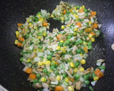 簡単★我が家のスタミナカレー炒飯作り方3写真