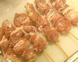 大阪風やで♪とろ～りチーズのお好み焼き鳥作り方2写真