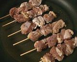 大阪風やで♪とろ～りチーズのお好み焼き鳥作り方4写真