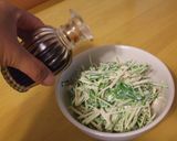 切って混ぜるだけ②♪水菜サラダ作り方3写真