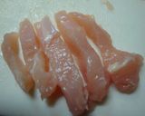 本格中華の味♪鶏むね肉と笹竹の青椒肉絲作り方2写真