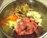 ３：２：１：１照り焼きソース♪ハンバーグ作り方1写真