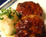 ３：２：１：１照り焼きソース♪ハンバーグ作り方6写真