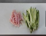 レンジで簡単☆給食風バンサンスー。作り方3写真