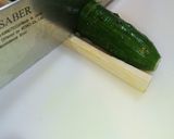 きゅうりの切り方～きゅうりの甘酢漬～作り方1写真