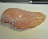 鳥ムネ肉のおジャガdeサンド焼き★作り方1写真