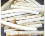 肉巻き♪ 紫蘇ごぼう ♪ チョイ辛作り方2写真