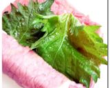肉巻き♪ 紫蘇ごぼう ♪ チョイ辛作り方4写真
