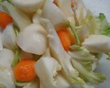 カブとキャベツの漬け物 レモン風味作り方3写真